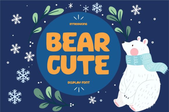 Bear Cute: A Youthful Display Font for Web and Digital Design