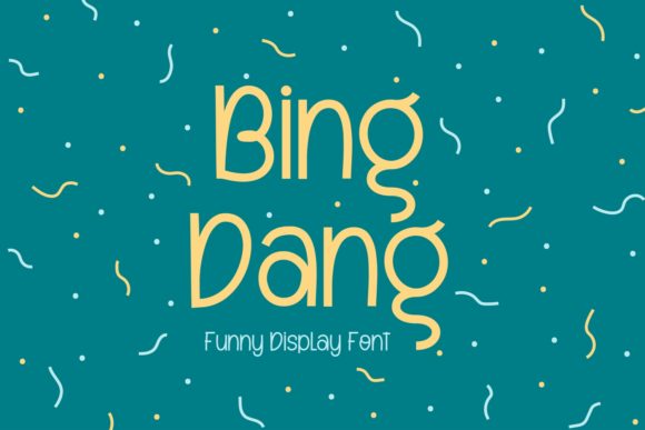 Bing Dang Font: Playful Design for Branding and Business