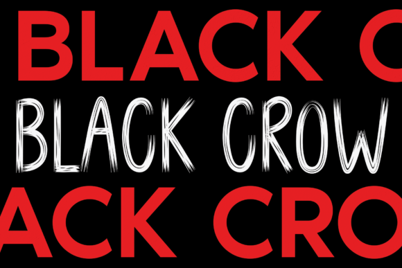 Black Crow: A Bold Display Font for Standout Web Design