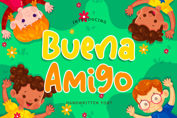 Buena Amigo Font: Perfect for Kid-Themed Crafts and Creative Branding