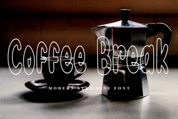 Coffee Break: A Thick-Lettered Display Font with a Sweet Touch