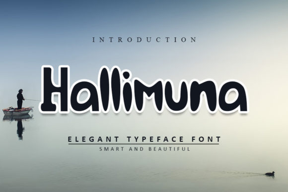 Hallimuna: A Stylish Display Font for Makers and Creative Sellers