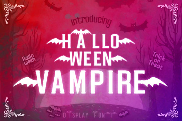 Halloween Vampire Font: Bold Typography for Seasonal Displays