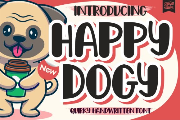 Happy Dogy: A Playful Display Font for Creative Campaigns