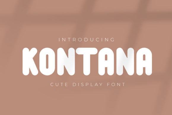 Kontana: A Bold Display Font for Business Branding