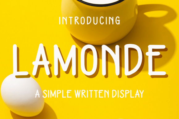 Lamonde: A Clean Display Font for Modern Editorial Design