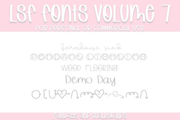 LSF Volume 7: A Versatile Display Font Collection Worth Downloading