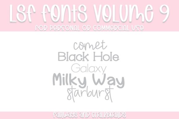 LSF Volume 9 – A Display Font for Beautiful Branding