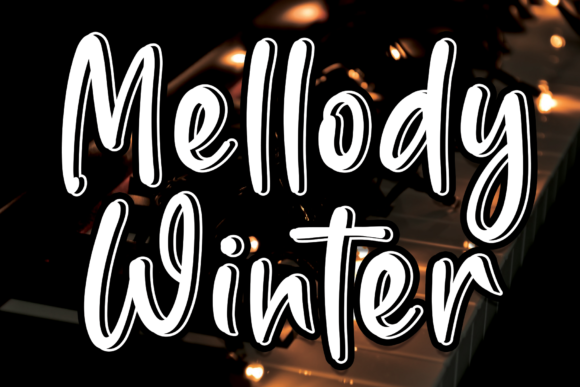 Mellody Winter: The Cute Display Font That Elevates Campaign Visuals