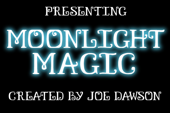 Moonlight Magic: A Vintage Spooky Display Font Review