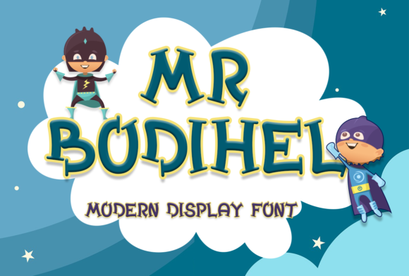 Mr. Bodihel: A Bold Display Font for Creative Projects