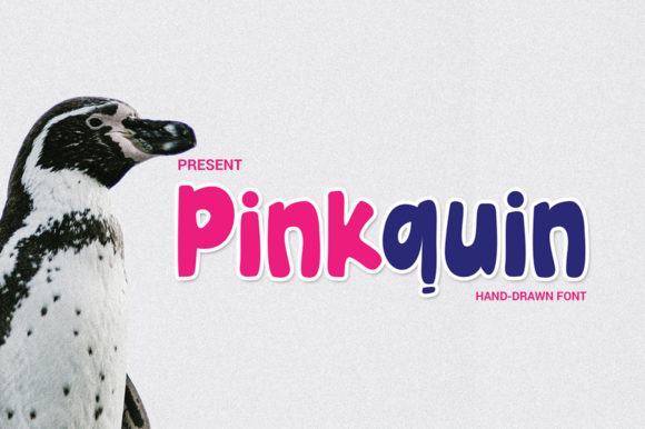 Pinkquin: A Bold Display Font for Dynamic Marketing Visuals
