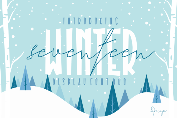 Seventeen Winter: A Charming Display Font for Elegant Editorial Design