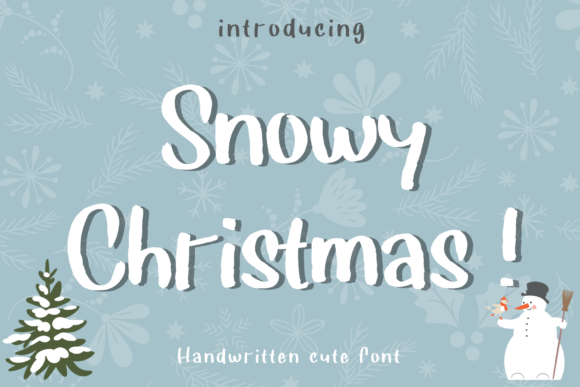 Snowy Christmas Font: A Designer’s Guide to Festive Typography